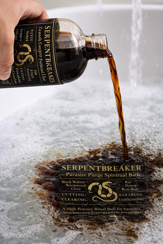 Serpentbreaker Floor Wash – Parasite Purge | Black Walnut Uncrossing Wash | Remove Negative Energy & Attachments | Spiritual Home Cleanser
