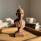 Barack Obama Bust Candle 5.5 Inch | First Black President Candle | Black History Decor | Black Excellence Gift | Hand Poured Candle