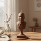 Martin Luther King Jr Bust Candle 5.5 Inch | Civil Rights Leader Candle | Black History Decor | Inspirational Black Excellence Gift