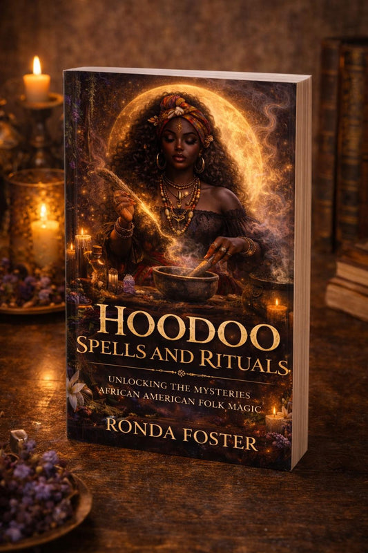 Hoodoo Spells and Rituals Book by Ronda Foster | African American Folk Magic | Signed Copy Available | Ancestral Healing | Rootwork Guide