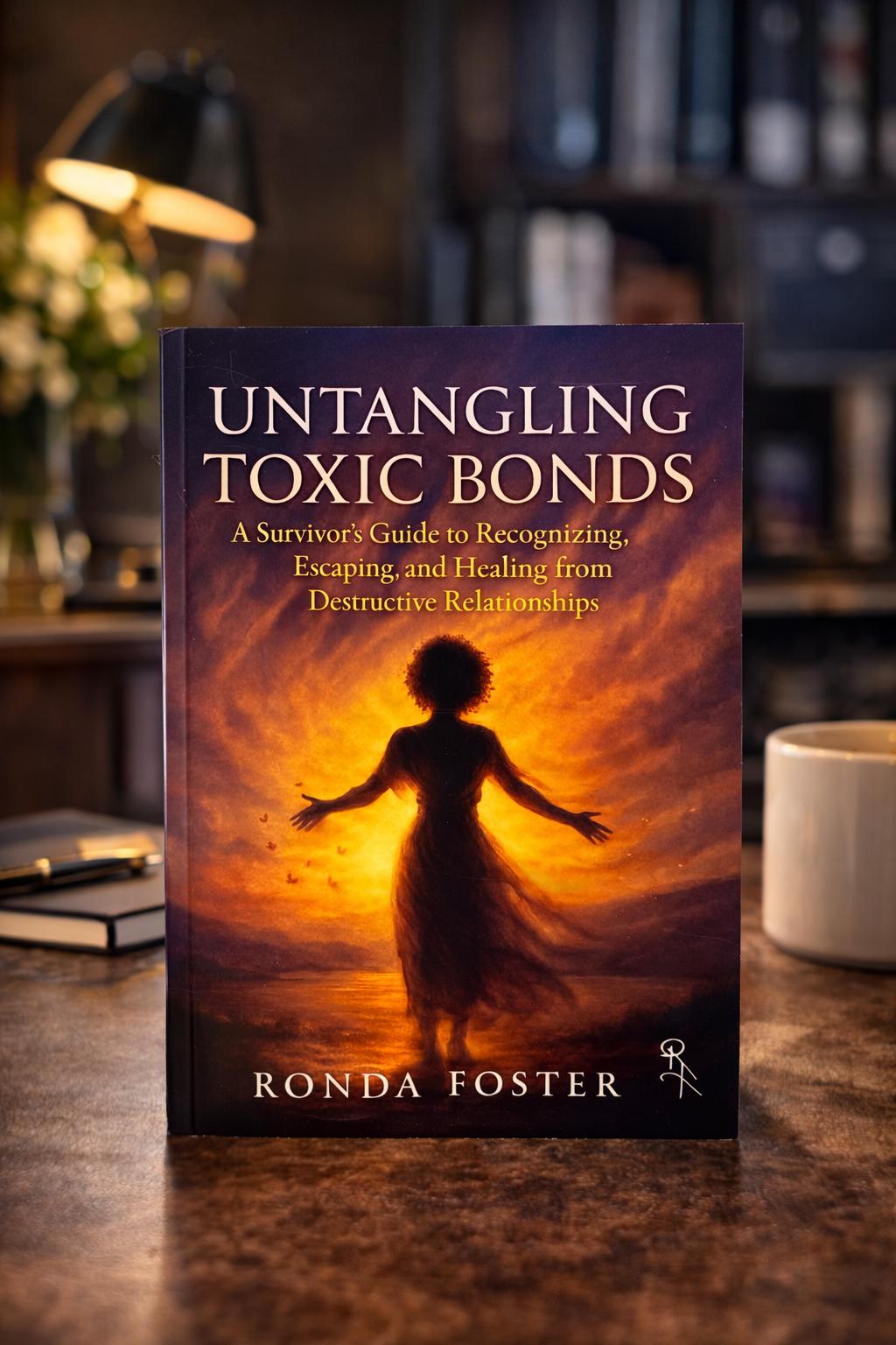 Healing from Toxic Relationships Book | Untangling Toxic Bonds by Ronda Foster | Trauma Recovery Guide | Podcaster & Spiritual Teacher