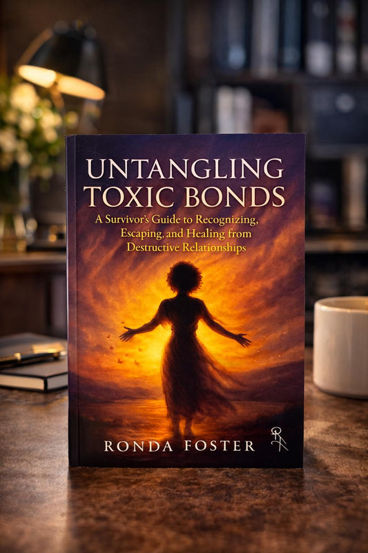Healing from Toxic Relationships Book | Untangling Toxic Bonds by Ronda Foster | Trauma Recovery Guide | Podcaster & Spiritual Teacher