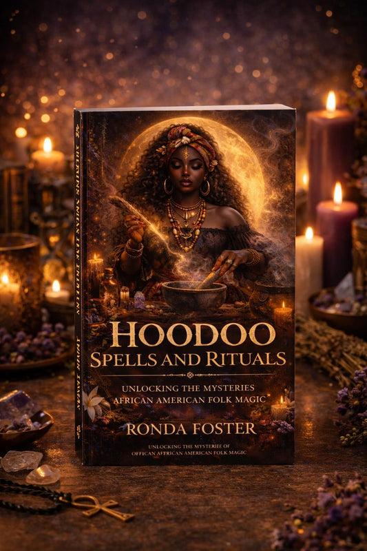 Hoodoo Spells and Rituals Book by Ronda Foster | African American Folk Magic | Signed Copy Available | Ancestral Healing | Rootwork Guide