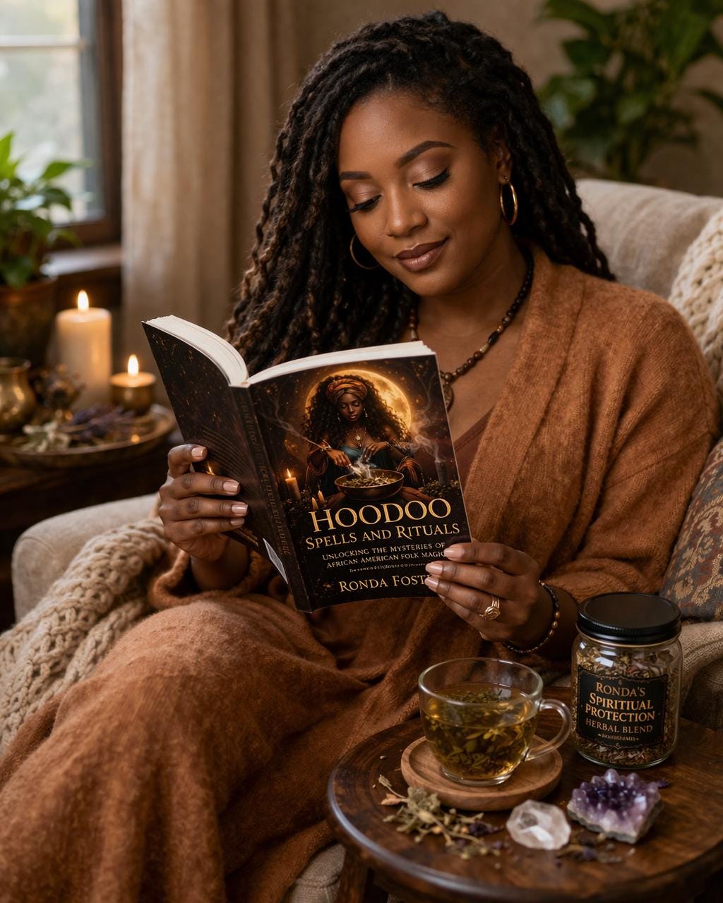 Hoodoo Spells and Rituals Book by Ronda Foster | African American Folk Magic | Signed Copy Available | Ancestral Healing | Rootwork Guide