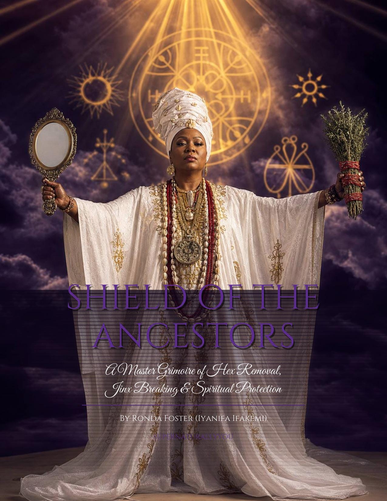 Shield of the Ancestors | Hex Removal Grimoire | Spiritual Protection PDF | Curse Breaking Rituals | Ancestral Egungun Magic