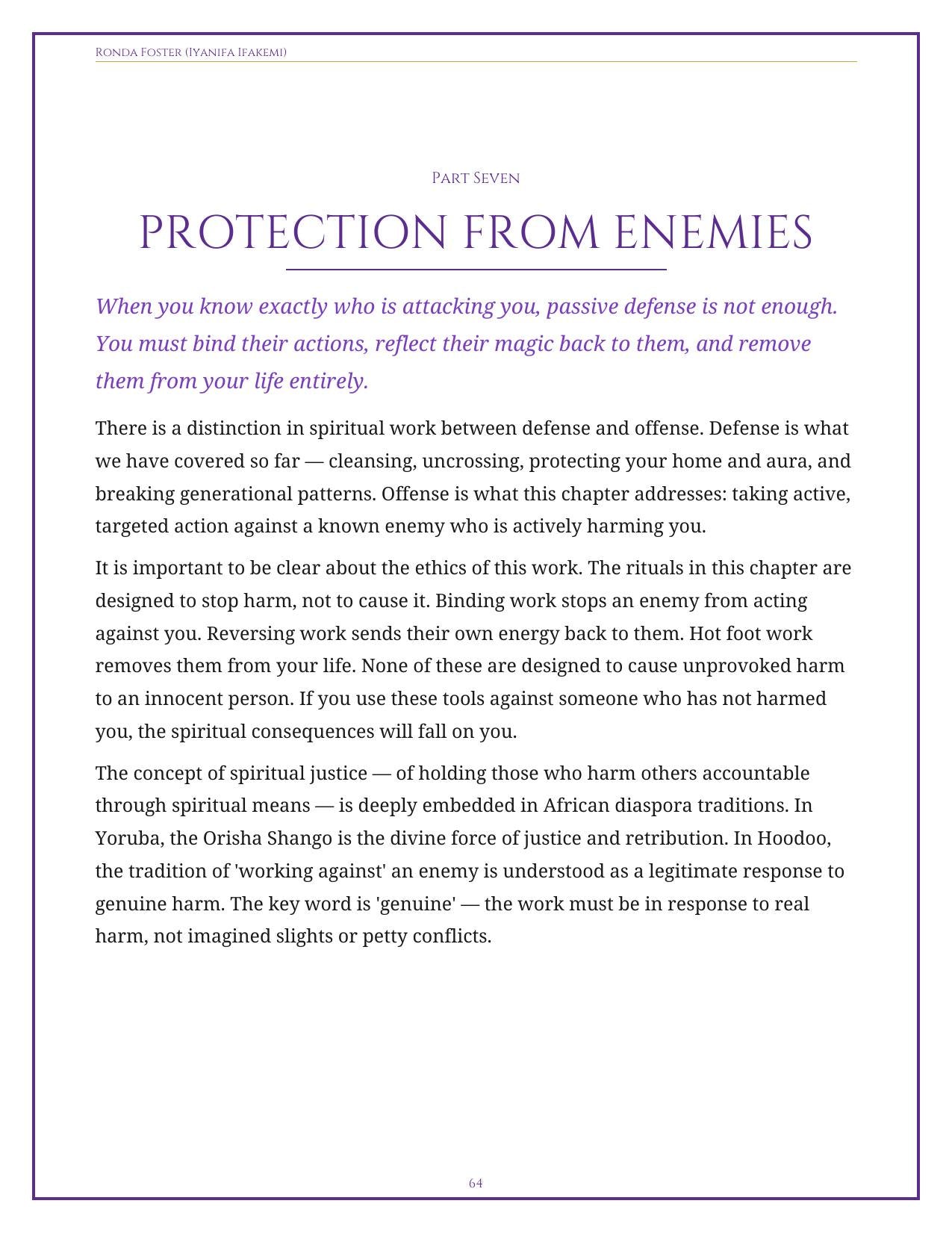 Shield of the Ancestors | Hex Removal Grimoire | Spiritual Protection PDF | Curse Breaking Rituals | Ancestral Egungun Magic