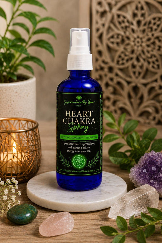 Heart Chakra Spray | Love Compassion & Emotional Healing Mist | Handmade Essential Oil Ritual Spray | Open Your Heart Energy