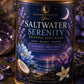 Saltwater Serenity | Supernaturally You | Blue Lotus Lavender Matcha | Calming Botanical Latte | Relaxation Spiritual Wellness Tea