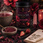 Velvet Hibiscus Glow | Supernaturally You | Strawberry Rose Botanical Blend | Beauty Wellness Tea | Caffeine Free | Feminine Energy
