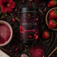 Velvet Hibiscus Glow | Supernaturally You | Strawberry Rose Botanical Blend | Beauty Wellness Tea | Caffeine Free | Feminine Energy