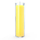 7 Day Plain Yellow Candle