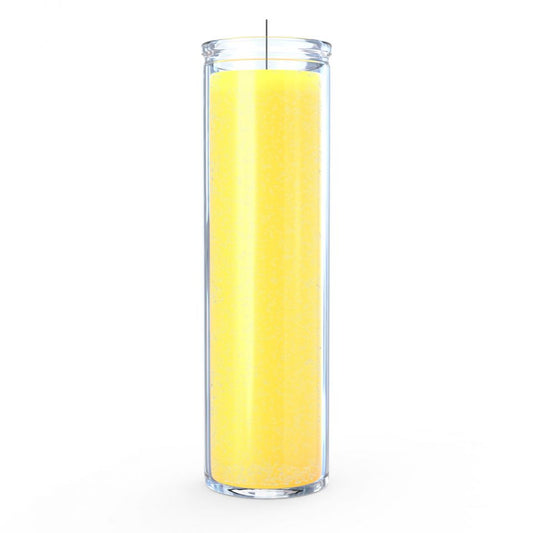 7 Day Plain Yellow Candle